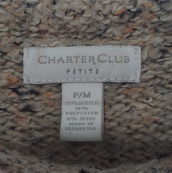 Women's Rolled Neck Sweater - Picture 3 of 3